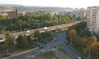 PUSTIU pe podul de la Calvaria la 8 dimineața / Trafic zero în Mănăștur în prima zi de școală