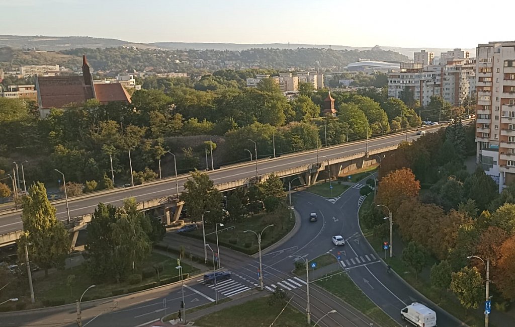 PUSTIU pe podul de la Calvaria la 8 dimineața / Trafic zero în Mănăștur în prima zi de școală