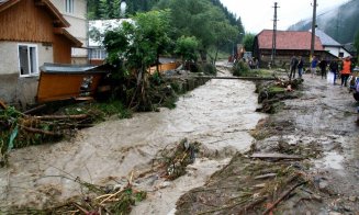 Cod galben de inundații pe râurile din Cluj și din alte județe