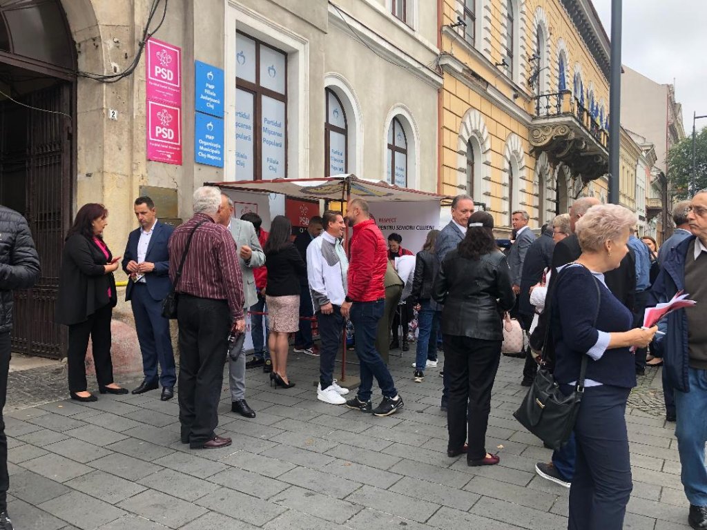 PSD Cluj a dat startul campaniei de strângere de semnături pentru alegerile prezidențiale