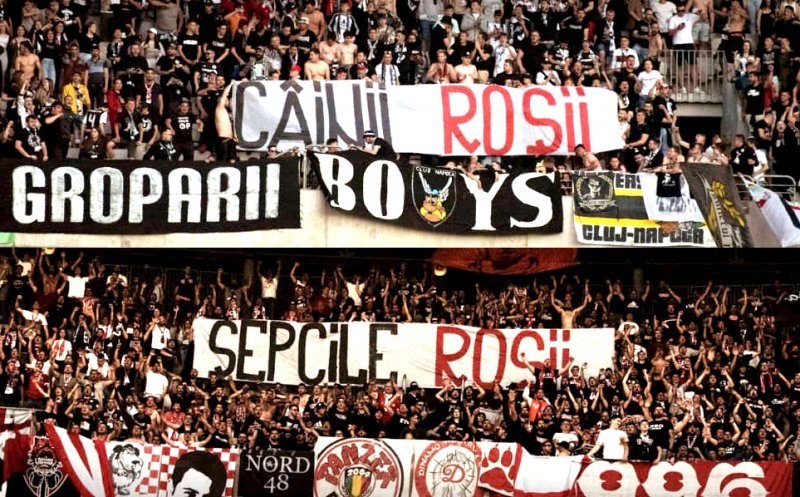 U Cluj, sanționată de FRF după meciul cu Dinamo. Cât trebuie să plătească