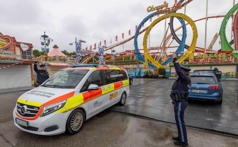 Accident tragic în Munchen: Un român a murit la testarea unui roller coster