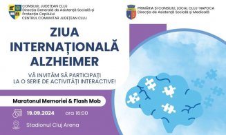 Clujul marchează Ziua Internațională Alzheimer: Maraton al Memoriei și Flash Mob, la Cluj Arena/ Înscrieri pentru testări gratuite a memoriei