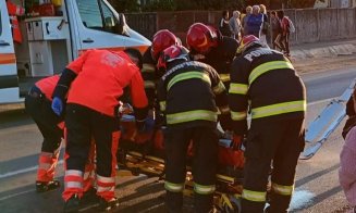 ACCIDENT grav în judeţul Cluj: Victimă cu multiple traumatisme și pierderi de conștiență