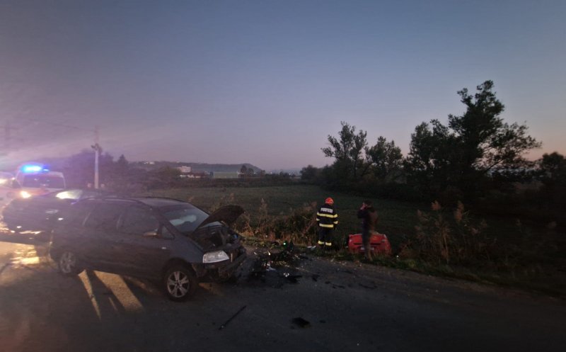 Accident la Dej. Un bărbat, în vârstă de aproximativ 30 de ani, a ajuns la spital