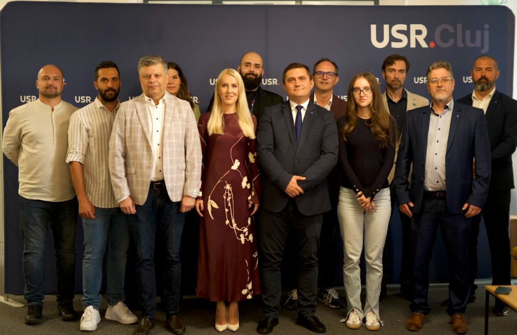 USR Cluj și-a desemnat candidații pentru alegerile parlamentare. Cine deschide lista la Senat și Camera Deputaților