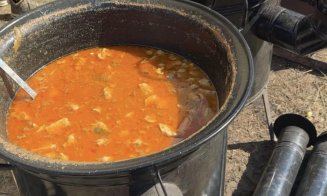 Au sfârâit ceaunele cu bunătăţi la "Festivalul Silvoiței" din judeţul Cluj