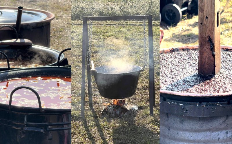 Au sfârâit ceaunele cu bunătăţi la "Festivalul Silvoiței" din judeţul Cluj