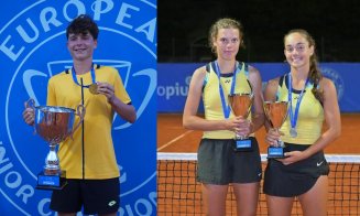 România a câștigat două medalii la Campionatul European de Tenis U-16. Aurul, cucerit din nou după 34 de ani