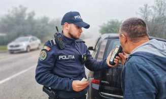 Razie de amploare în Gherla: Peste 40 de polițiști clujeni au luat cu asalt străzile orașului