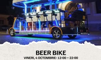 Eveniment inedit în Cluj-Napoca: Beer Bike – pedalezi și savurezi bere rece