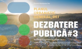 Dezbatere publică pe tema actualizării Planului Urbanistic General din Dej