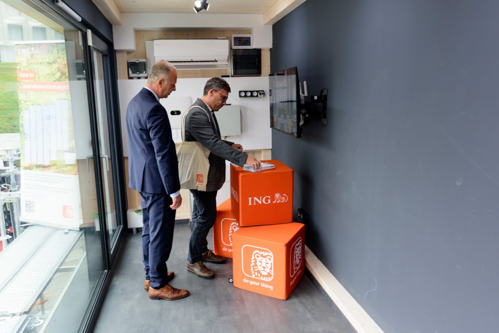 Casa nZEB, parte din Caravana Eficienței Energetice, a ajuns la Cluj-Napoca. Soluții inovatoare pentru case cu consum aproape zero.