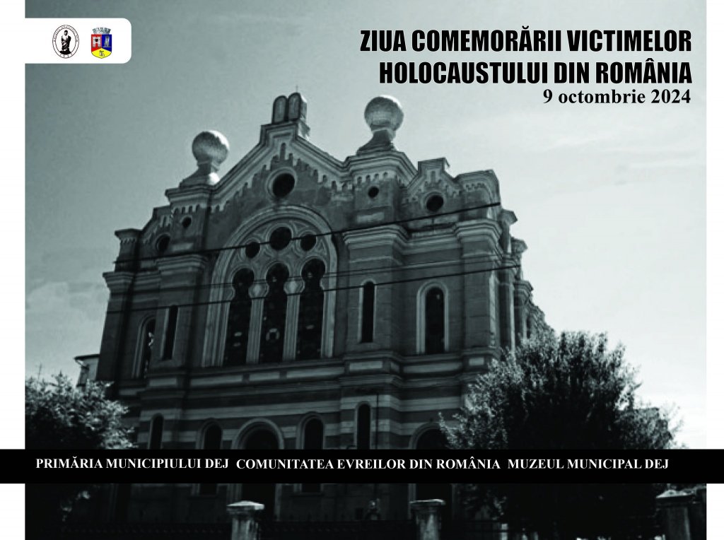 Ziua comemorării victimelor Holocaustului din România, marcată la Dej