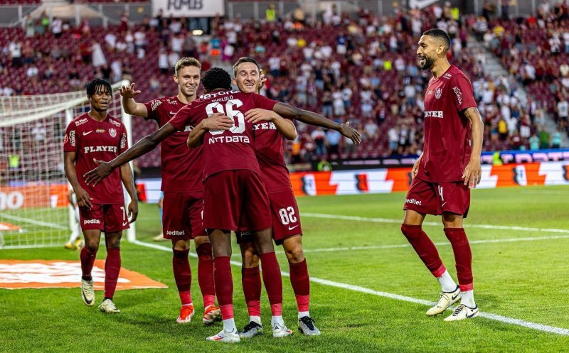 CFR Cluj se impune cu 2-0 în meciul amical cu Unirea Ungheni!