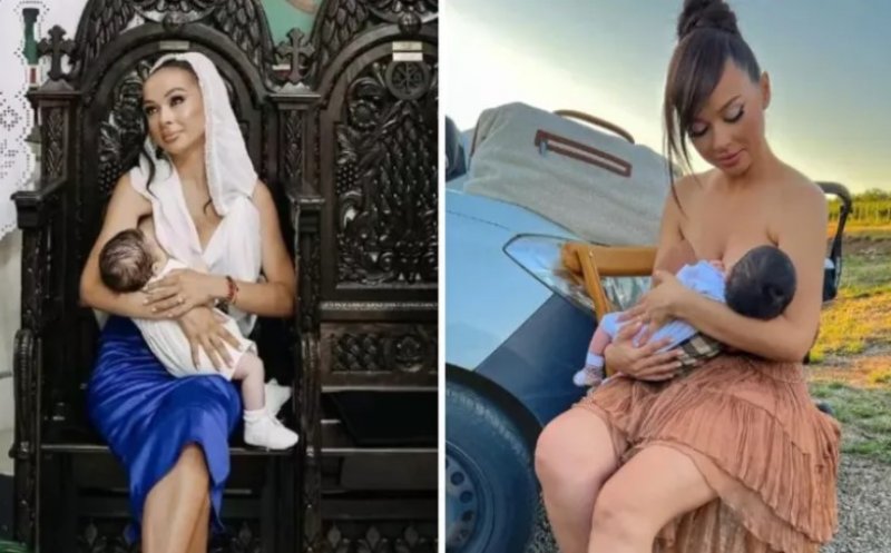 Clujeanca Vlăduța Lupău vorbește despre alăptatul în public. Vedeta a făcut-o chiar și în biserică: „Este absurd să nu vrei să-i dai de mâncare copilului tău”