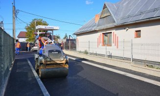 Încă o stradă de pământ din Turda a fost complet modernizată