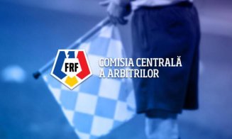 CCA a anunțat delegarea pentru partida "U" Cluj - Oțelul Galați. Cine va arbitra jocul