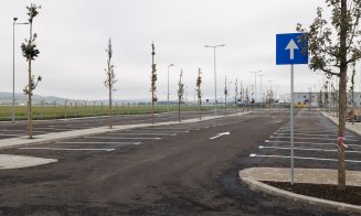 IMAGINI cu Park & Ride Aeroport care va avea 800 locuri de parcare / De marți se circulă pe 4 benzi pe Traian Vuia