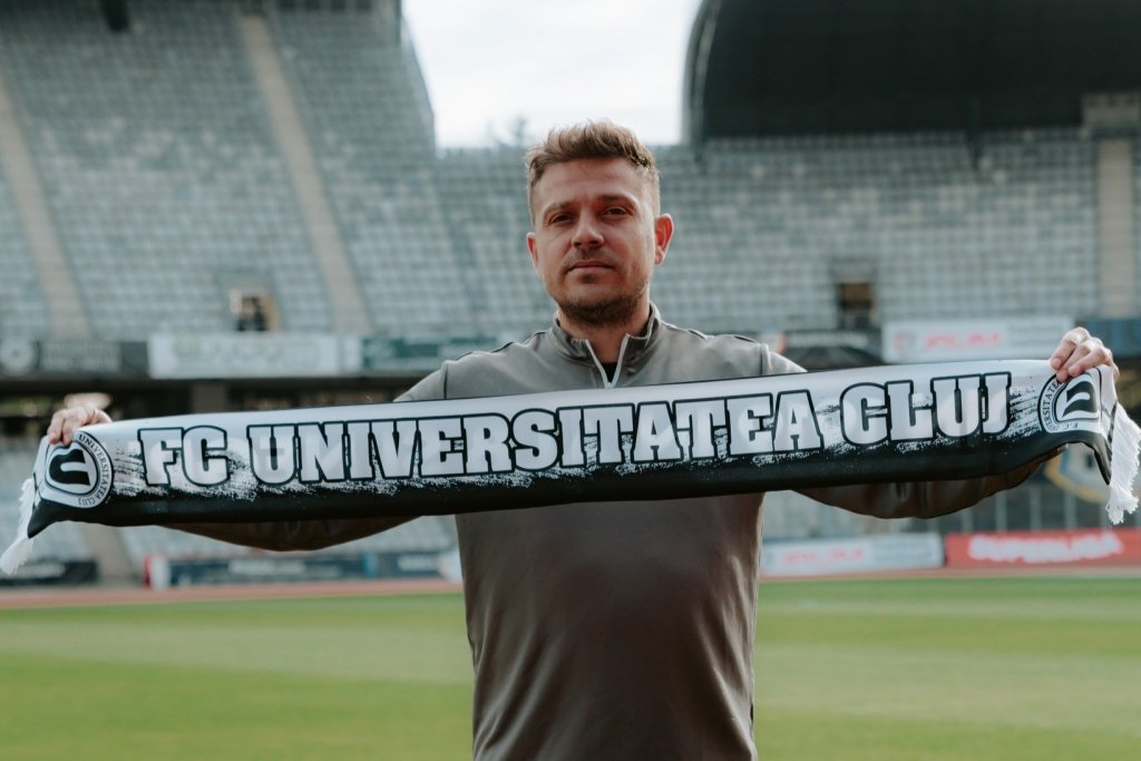 Tibi Bălan s-a întors la Universitatea Cluj. Fostul mijlocaș va conduce echipa de tineret