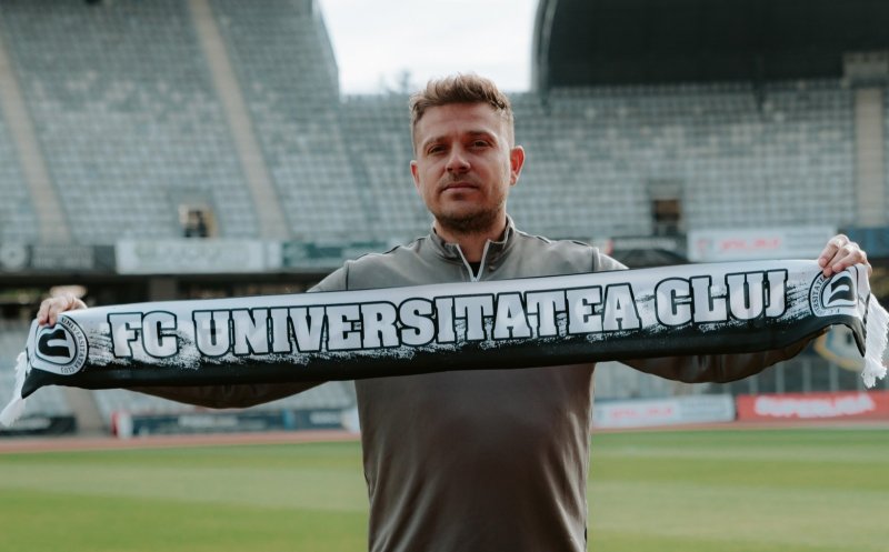 Tibi Bălan s-a întors la Universitatea Cluj. Fostul mijlocaș va conduce echipa de tineret