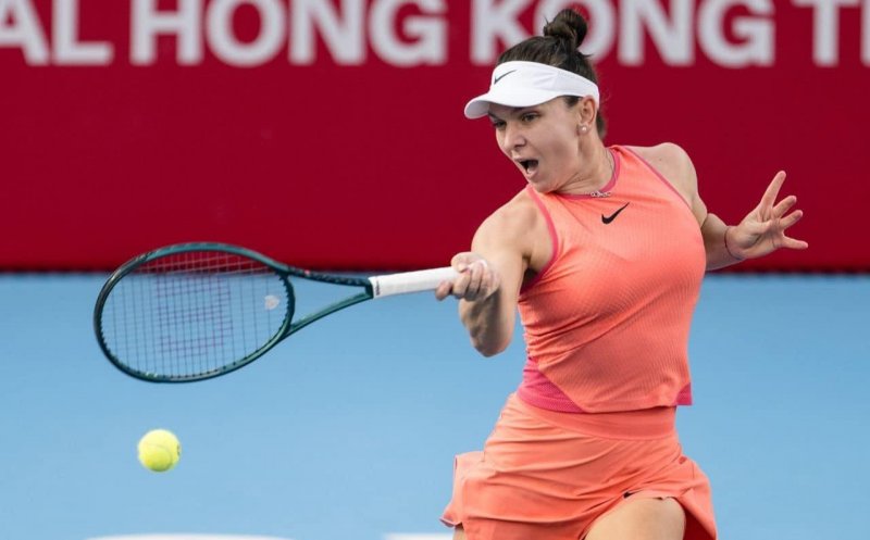 Simona Halep, învinsă în primul tur al turneului WTA 250 de la Hong Kong