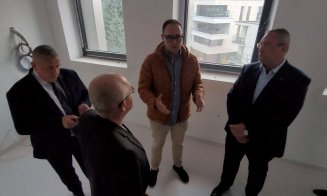 Candidatul PNL la prezidențiale, Nicolae Ciucă, a făcut o vizită pe șantierul noului Centru de Patologie Cerebrovasculară din Cluj