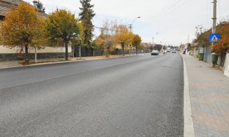 Strada Clujului din Turda a fost modernizată. Traficul îngreunat la ieșirea din oraș, eliminat