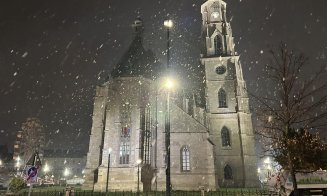 Prima ninsoare la Cluj-Napoca. Cum va fi vremea până la final de săptămână