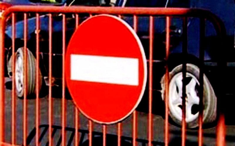 Restricții de circulație pe DN1C în zona pasajului de cale ferată