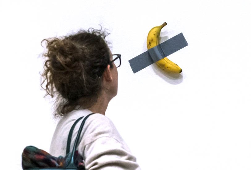 Cea mai scumpă banană din lume, vândută cu 6,2 milioane de dolari