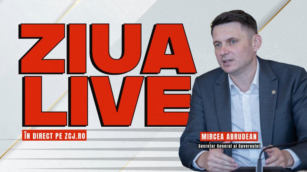 Secretarul General al Guvernului, Mircea Abrudean, invitat la ZIUA LIVE