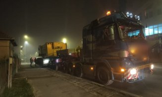 Șofer din Cluj prins cu un TIR încărcat excesiv: greutate de trei ori peste limită și fără autorizație. S-a ales cu o amendă uriașă