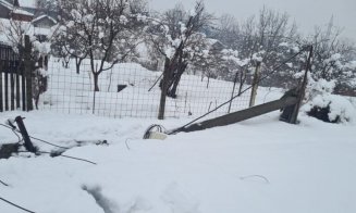 Peste 100 de localități au rămas fără curent electric din cauza condițiilor meteo. Ce zone au fost afectate în județul Cluj