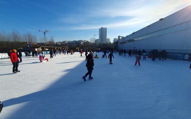 Se deschide cel mai mare patinoar din Cluj Napoca. Programul și tarife