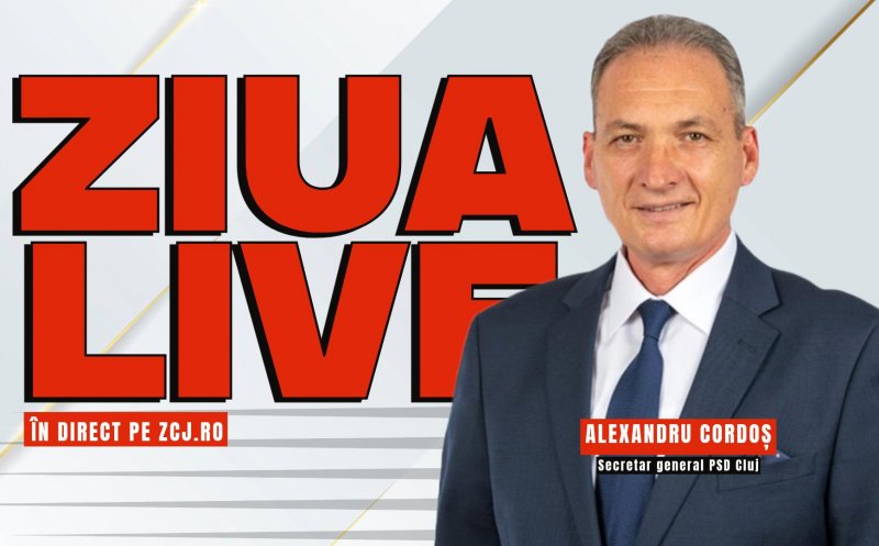 Alexandru Cordoș, candidat PSD Cluj la Senat, este invitat la ZIUA LIVE