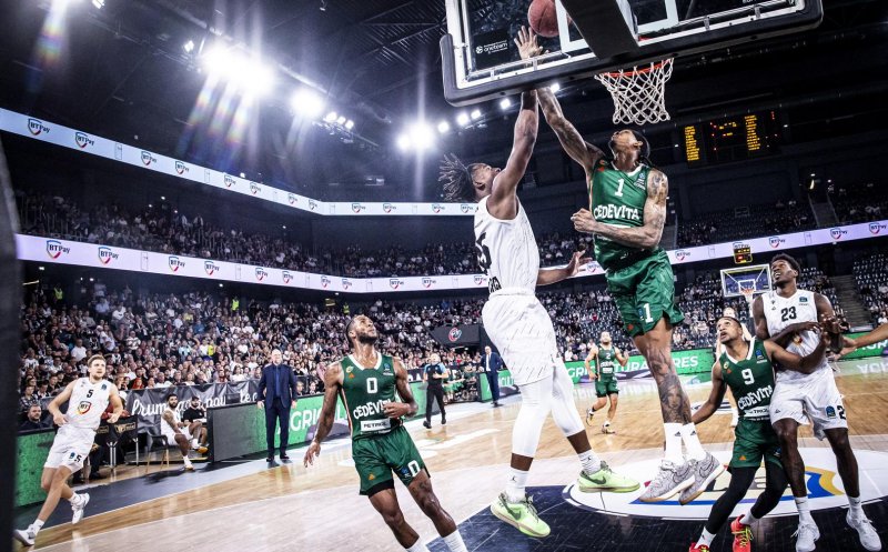 U-BT începe azi returul grupelor EuroCup. Cedevita Olimpija Ljubljana, adversara "studenților"