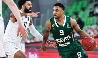 U-BT, eșec în EuroCup. Clujenii au pierdut și returul cu Cedevita Olimpija Ljubljana