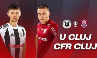 Astăzi se joacă Derby-ul Clujului. Bătălie la vârful clasamentului între "U" și CFR