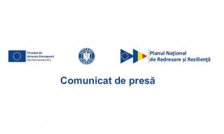 Comunicat de presă - "PNRR: Fonduri pentru România modernă și reformată!" - Renovare energetică Școala Gimnazială Liviu Rebreanu, Aleea Moldoveanu nr. 1