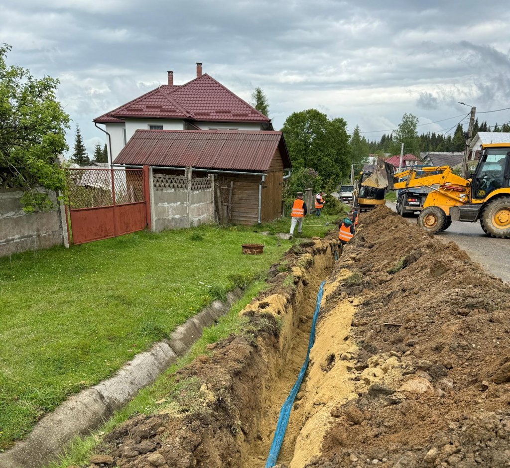 APĂ ÎN APUSENI! Cum avansează lucrările de alimentare cu apă a zonei de munte a Clujului