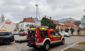 Pompierii clujeni au primit o autospecială 4x4 de ultimă generație. Costă cât un apartament