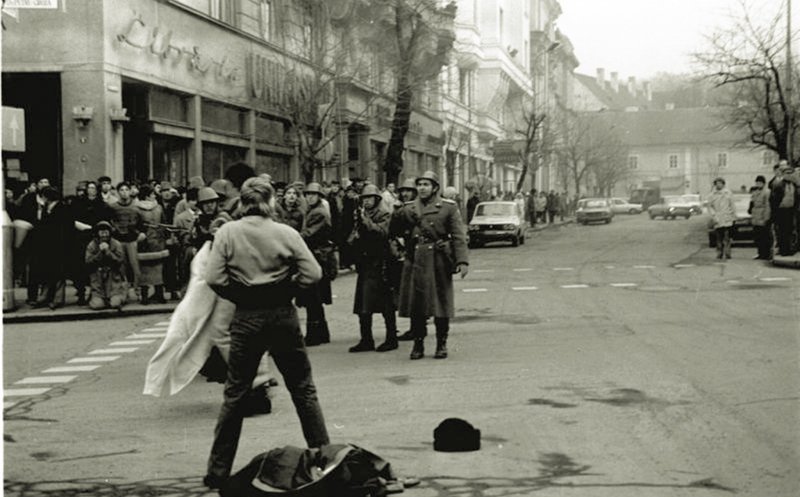 Fotografii de la Revoluția din decembrie 1989, Cluj-Napoca