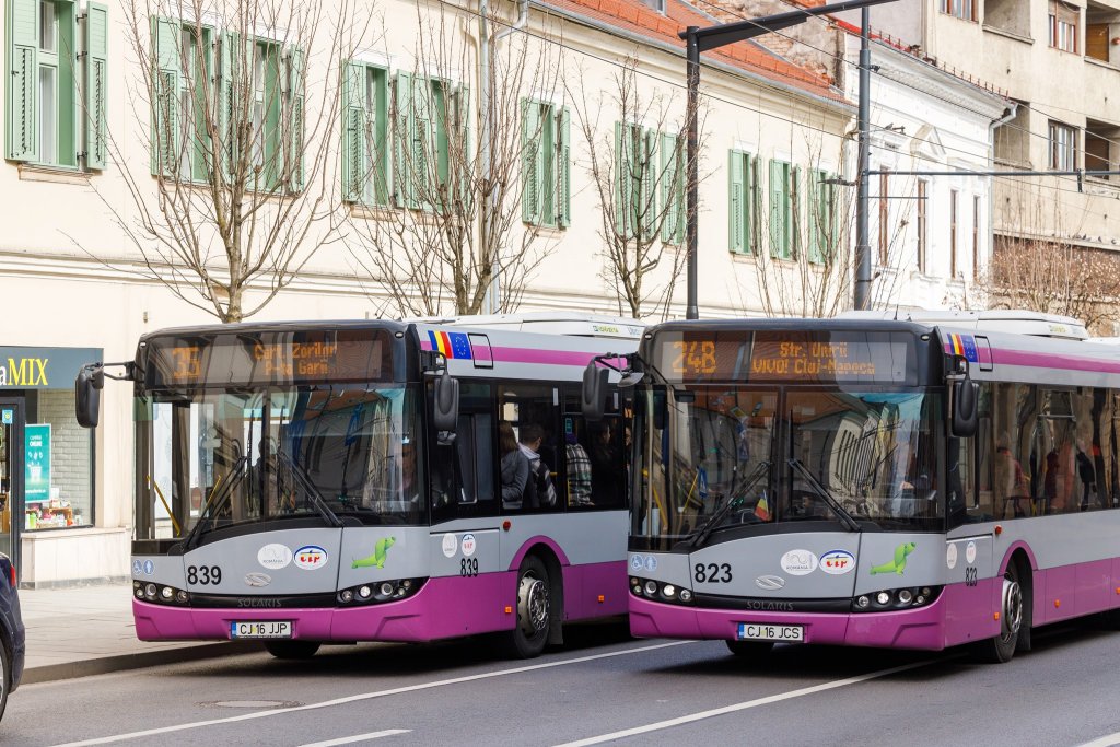 Programul mijloacelor de transport în comun din Cluj de Sărbători. Cum circulă de Crăciun și Revelion
