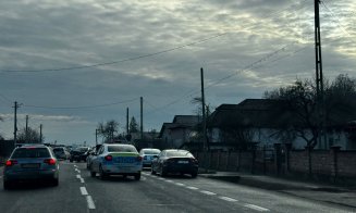 ACCIDENT în judeţul Cluj: Şi-au făcut maşinile praf la Fundătura