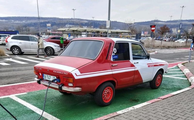 Văzut la Cluj-Napoca: Dacia 1300 ELECTRICĂ! Conversia a costat €26.000 + TVA