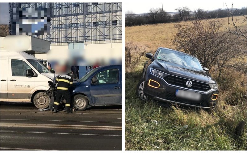 Cum s-a produs accidentul de pe Bulevardul Muncii. Șoferul era beat și a fugit de la locul faptei