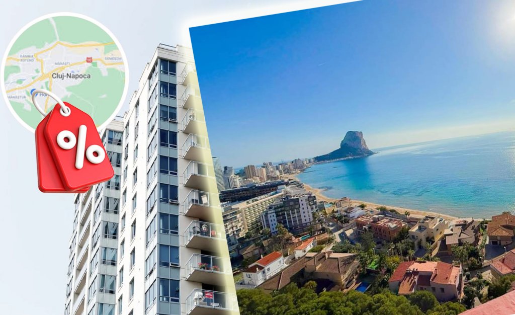 Un apartament în Zorilor, mai scump decât o vilă în Spania / Cât costă un penthouse cu vedere la mare, pe Costa Blanca