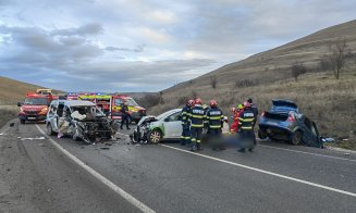 ACCIDENT cu 3 maşini pe centura Vâlcele-Apahida / Victime ale impactului, 4 adulți și 2 minori