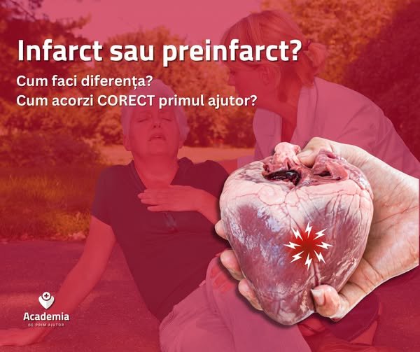 Infarct sau preinfarct? Cum faci diferența și cum poți acorda primul ajutor corect